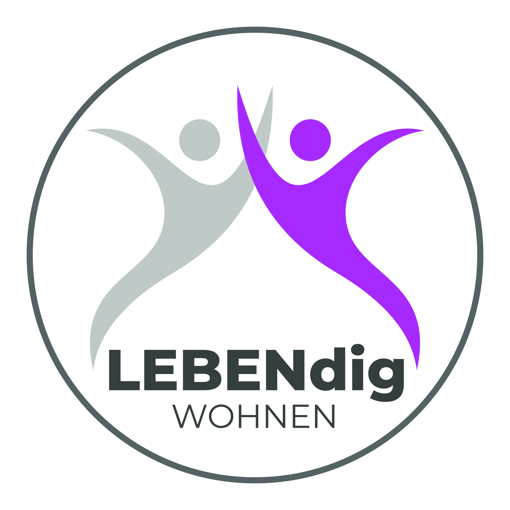Lebendig Wohnen Logo-Brand by HeartPages